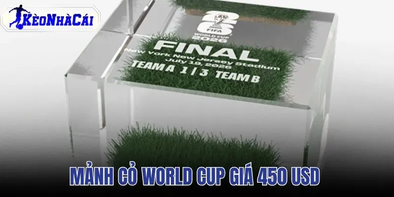 Mảnh Cỏ World Cup Giá 450 USD
