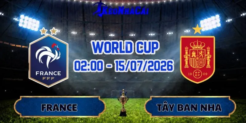 Soi Kèo Pháp Vs Tây Ban Nha, 02h00 Ngày 15/07 - Bán Kết