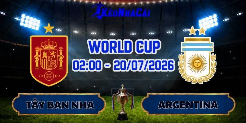 Soi Kèo Tây Ban Nha Vs Argentina 02h00 Ngày 20/07 Chung Kết